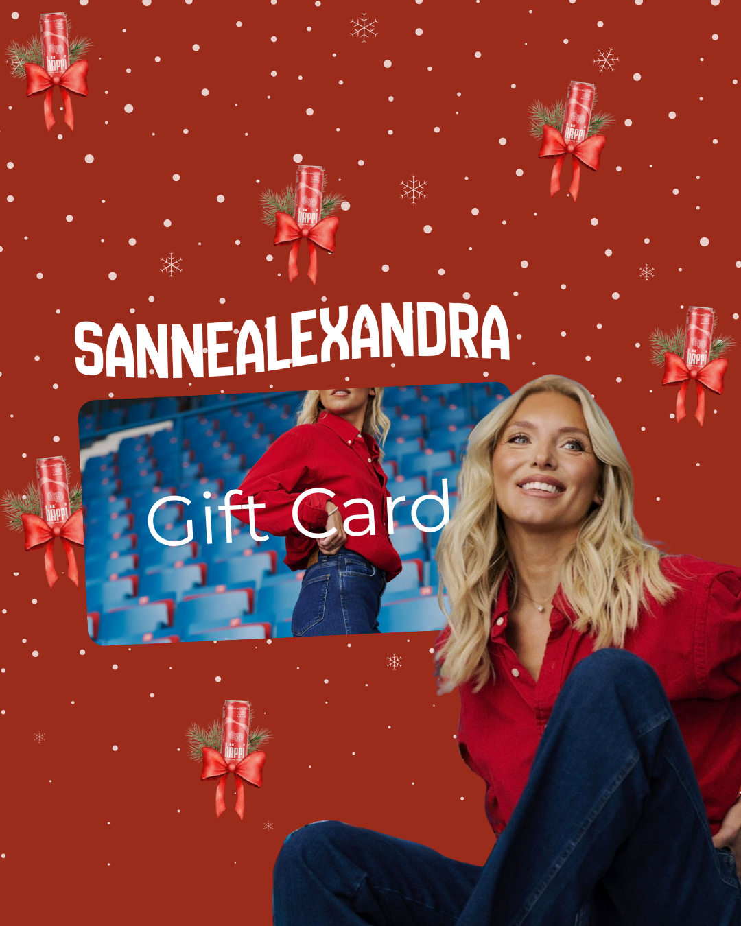 Sanne Alexandra - Gift Card (Value SEK5.000 - Press Auction to Place your Bid)